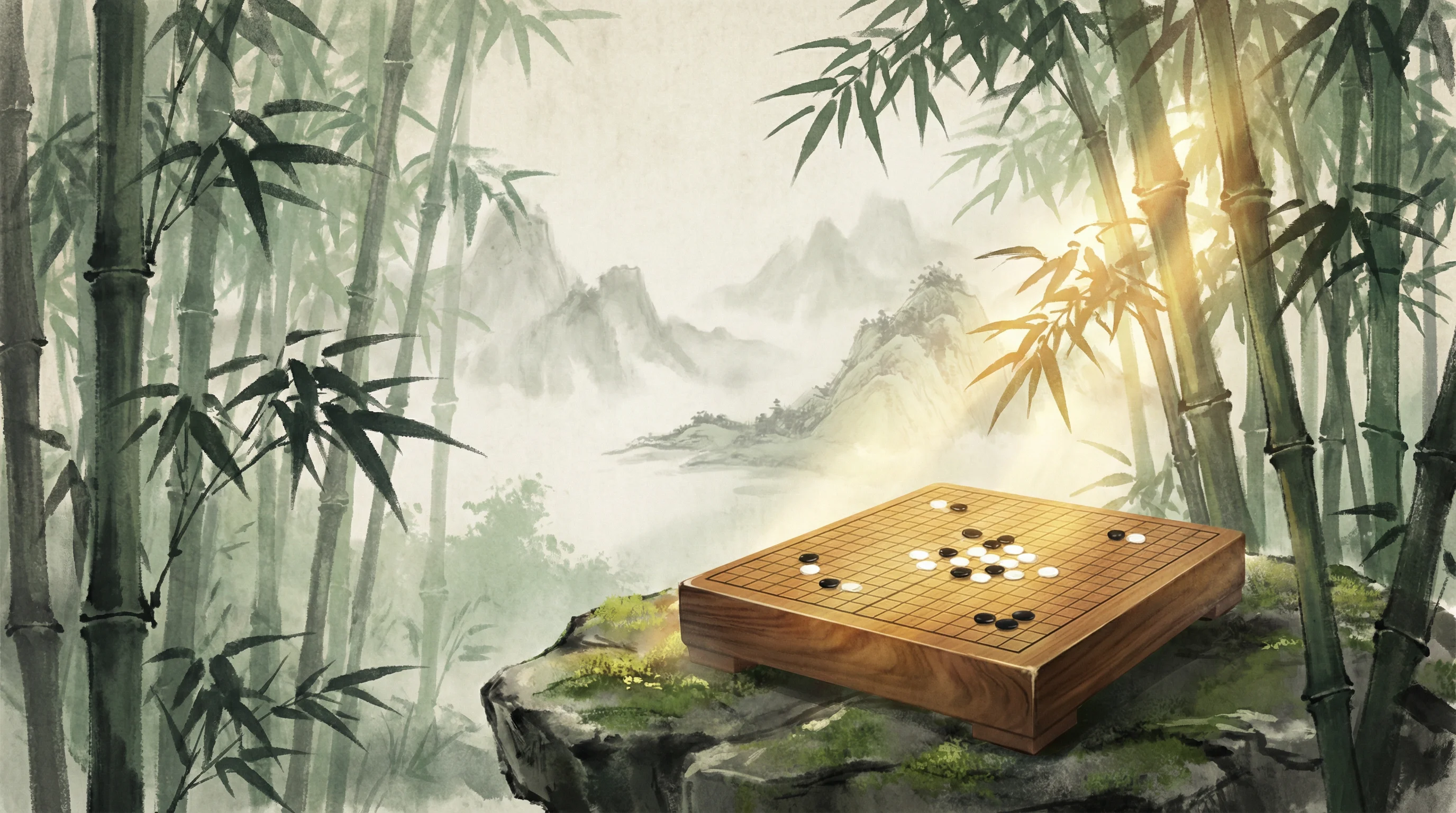 竹林隐士围棋道场 pgmajiang 全景